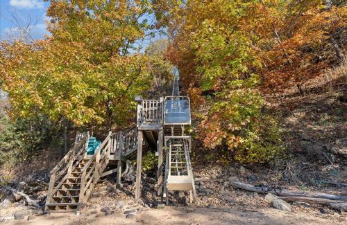 St. Joseph House | Family Lake Retreat Private Beach Dock Views