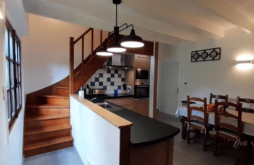 Livre-la-Touche Cottage | Family Retreat with Pool, Jacuzzi & Fishing Pond in Tranquil Mayenne