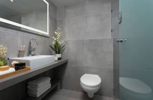 Tel Aviv Apartment | Family Two Bedroom Apartment with a Balcony and City View