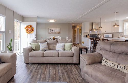 Wilkesboro House | Farmhouse inspired 3-bedroom open concept house with panoramic views!