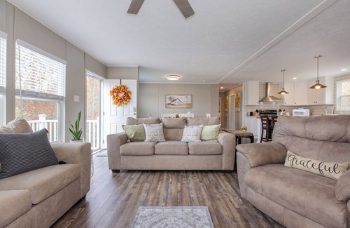 Wilkesboro House | Farmhouse inspired 3-bedroom open concept house with panoramic views!