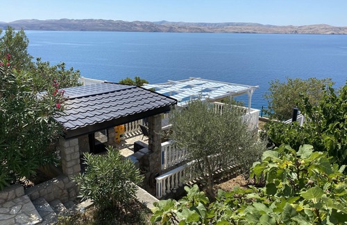 Cesarica Apartment | Fe-Wo Valentina by the sea with access to private beach and pool in Cesarica