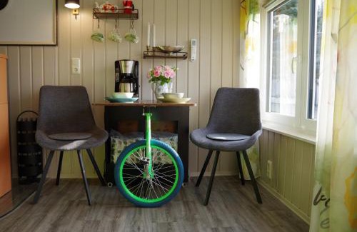 Steina House | Ferienhaus Tinylausitz mit Kamin und Sauna