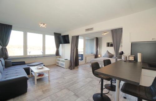 Schleswig Apartment | Ferienwohnung Winda mit Blick auf die Schlei