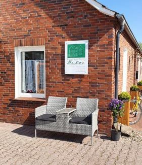 Dornumersiel Apartment | FeWo-Butze 3 Deichblick Strandnähe ca. 750m