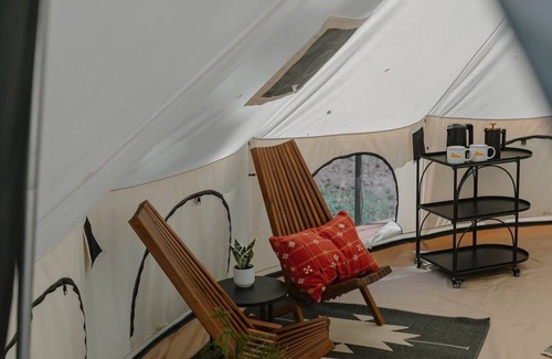 Travelers Rest RV Rental | Field Trip Unit 11 Med Bell Tent