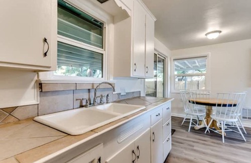 Bethel-Danebo House | Fir-Grove Retreat-Stylish Home in Tranquil Setting