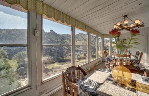 Carbon County House | Fish, Hike and Bike Encampment Home with Deck!