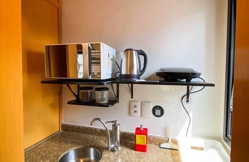 Jardins Apartment | Flat in Jardim Paulista - 12 min from Paulista Avenue - Queen bed and sofa bed
