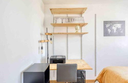 Saint-Denis Apartment | Flat Design St Denis 4 personnes