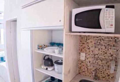 Tamandare Apartment | Flat no Apart Hotel Marinas beira mar