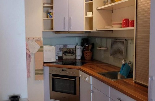 Vulpera Apartment | Flat with mountain view