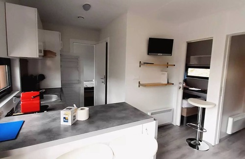 Neuveglise-sur-Truyere Ski Chalet | Flower Camping Le Belvédère * - Chalet Premium BELVEDERE - 3 bedrooms and 2 bathroom 6 persons