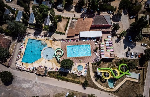 Villecroze Ski Chalet | Flower Camping Les Cadenières * - Standard chalet without air conditioning 23m2 2Ch. 4/5P 5 persons