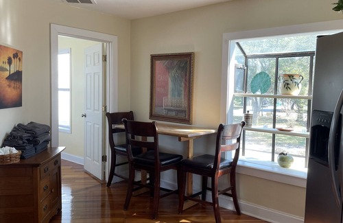 Charleston Apartment | Folly Beach Riverfront Apt w/BRAND NEW dock, private boat ramp kayaks and bikes