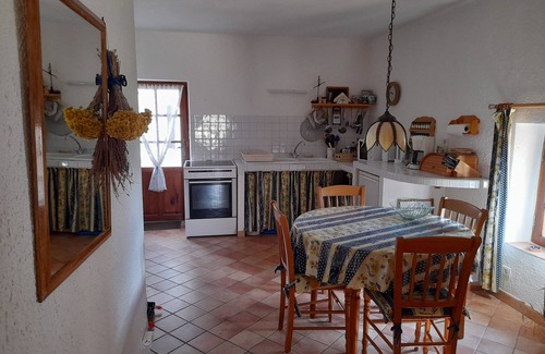 Molieres-sur-Ceze Apartment | Former farmhouse in a quiet location on a hill above the banks of the Cèze