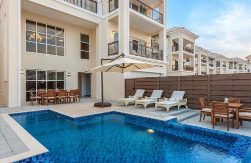 Dubai Apartment | Four Bedroom Villa With Private Pool Near Habtoor Polo Club By Luxury Bookings