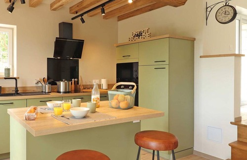 Saint-Germain-de-Clairefeuille Cottage | Cottage with garden, spa & tennis - Haras views