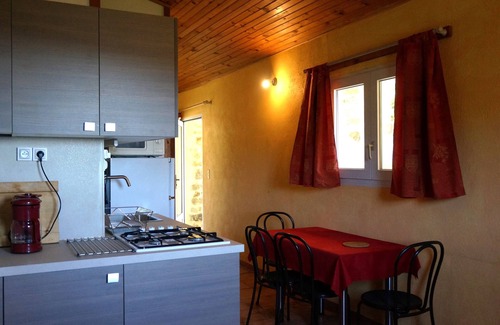 Asperjoc Cottage | Mas du Vernadel: 5 gites with swimming pool: Gite TILLEUL 4 pers. max.