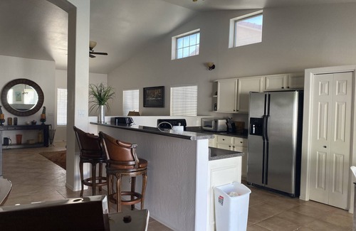 Parke Place House | Free Heated Pool! No pet fee! Electric vehicle charger in garage.