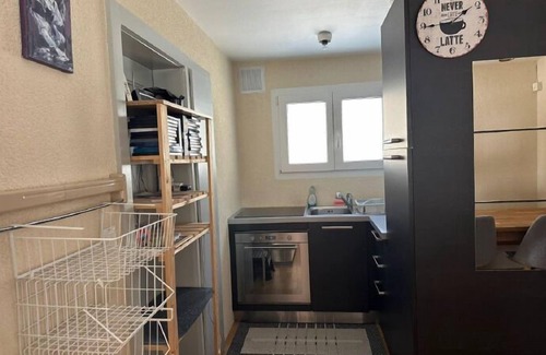 Chandolin Apartment | Functional apartment in the center of the old village of Chandolin, for 2 to 4 people.Outside: 2.5-r