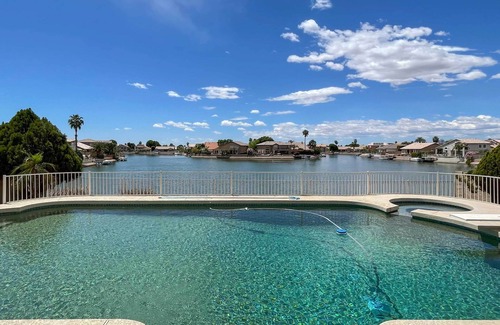 Arrowhead Lakes House | Furnished Lake Home w/Heated Pool, Hot Tub & Fishing off Dock