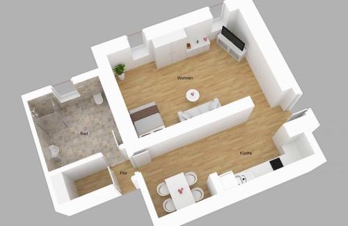 Gunsberg Apartment | Furnished Living Room in Günsberg Solothurn