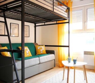 Jaunay-Clan Apartment | Futurostudio - Appart Hôtel Futuroscope Nintendo - site du Futuroscope - Poitiers