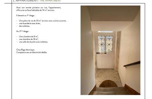 Sancerre Apartment | Gîte Atelier de Sancerre centre historique