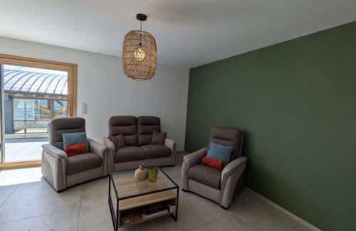 Le Val-d'Ajol House | Gîte avec piscine chauffée, spa et vue sur la vallée - FR-1-589-655