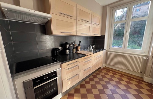 Munster Apartment | Gîte in Maison de Maître, large terrace with view, 3 bedrooms, sleeps 6