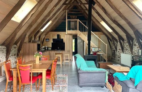 Coubisou House | Gîte Le Couderc de Coubisou, grange rénovée