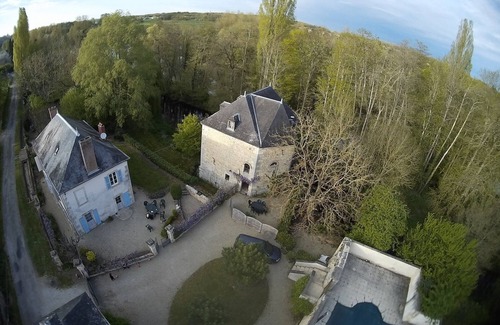 Lurais House | Gîte Maison de Maître 10 people pool and river
