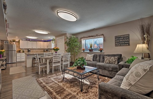 Bluffdale Apartment | Game Room + Hot Tub: Salt Lake City Area Apt