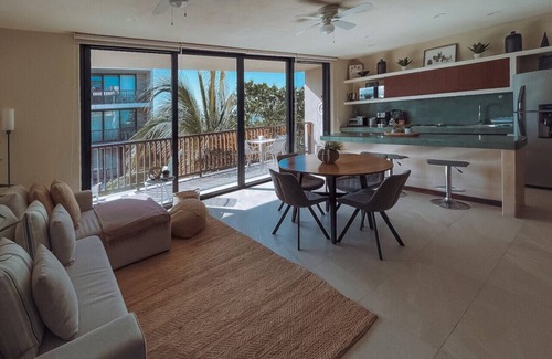 Isla Holbox Apartment | Garden 2BR Apt Steps from the Beach w/Pool View