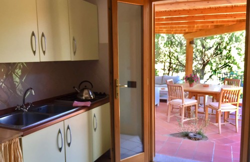 San Teodoro Apartment | Garden House With Panoramic Sea View,Swimming Pool, 5 minutes from the beach