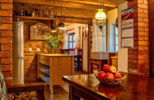 Gorlo Villa | Garden Studio for 2 in lake front villa; living/sleeping area plus kitchenette