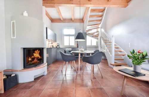 Seebad Bansin Apartment | Gartenhaus Ostseevilla 07 - Maisonette apartment with fireplace
