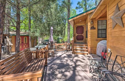 Show Low House | Gateway to Sunrise Resort! Show Low Cabin with Deck
