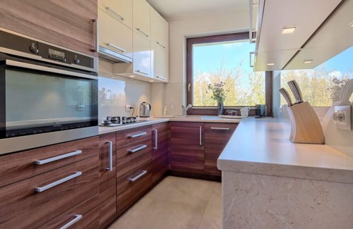 Gdansk Apartment | Gdańsk Business Apt - 50m2, Workspace, Balcony - by Rentujemy