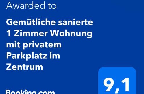 Kiel Apartment | Gemütliche sanierte 1 Zimmer Wohnung mit privatem Parkplatz im Zentrum