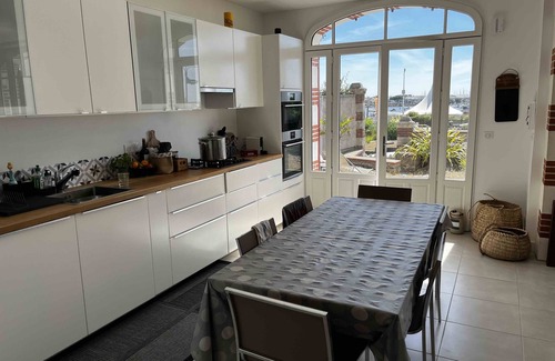Pornichet House | Genuine Pornichétine for 6/8 people facing the ocean, 100m from the market