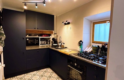 Mirepoix House | Gîte 1 large family room in the heart of the medieval town, garden