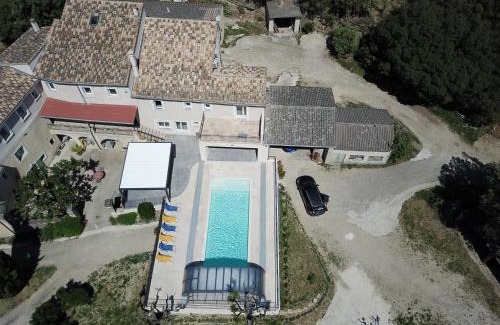 Grillon House | gite la bonnelle piscine spa