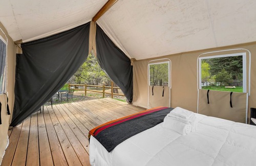 Poudre Park House | Glamp 5- American Plains Bison