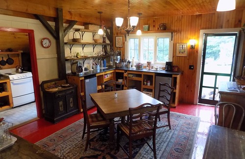 North River Cabin | GLAMP SUZANNE: CANVAS CABIN ON PRETTY ADIRONDACK FARM OFFERS PRIVACY AND VIEWS
