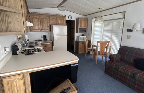 Alburg RV Rental | Glamp with us.Beautiful camp with sandy beaches and a pool in a quiet campground