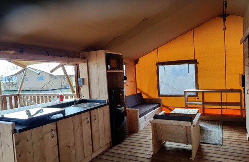 Bant House | Glamping tent with AC and a view of the Kuinderbos