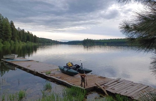 Olney RV Rental | Glamping Wall Tent 6 / 3 Bunkbeds