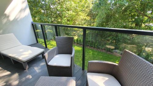 West Pomeranian Voivodeship Apartment | Gold Horizon Apartament Solny Resort z Klimatyzacją i Garażem